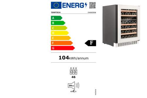 Винный шкаф Temptech OX60DRW фото 8